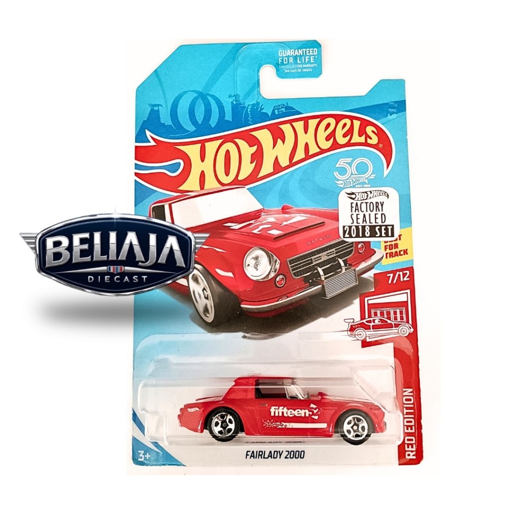 HOT WHEELS FAIRLADY 2000 RED EDITION FS