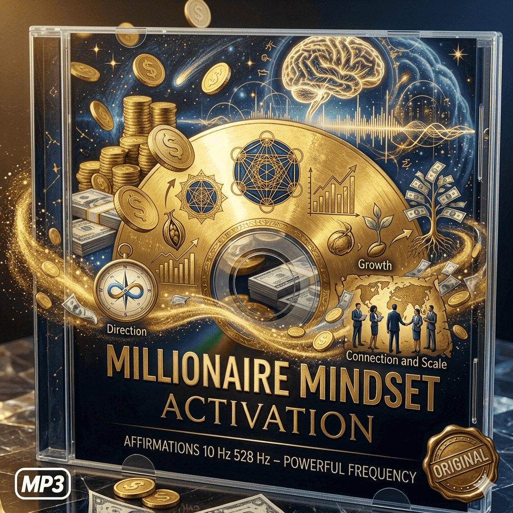 Audio Millionaire Mindset Activation (Affirmations 10 Hz 528 Hz) Powerful Frequency