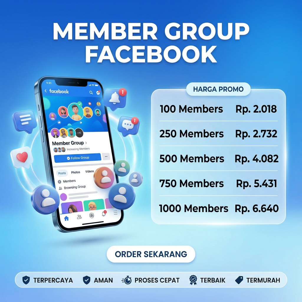 Member Grup Facebook | Jasa Tambah Member Grup Facebook - SosBoost ID