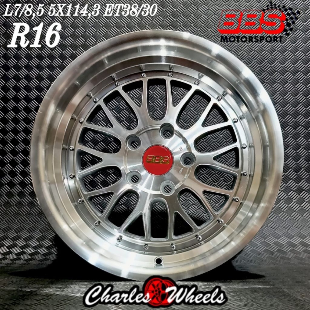jual velg mobil bbs lm r16 5x114,3 ertiga avp innova dll