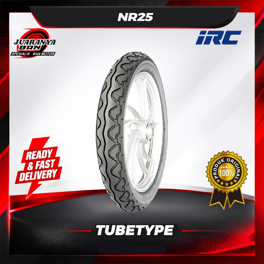 Ban motor bebek TUBELESS IRC NR25 100 90 17 NR 25