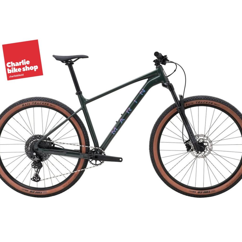 Fullbike Team Marin 1 MTB 29inch Solid Green - Sepeda Gunung