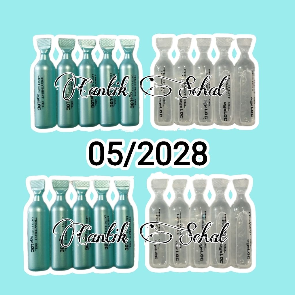 Serum Curah Galvanic Spa Facial Gels 10 PASANG