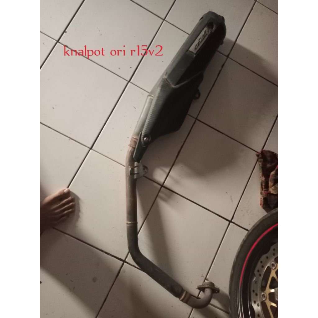 knalpot r15v2 ori