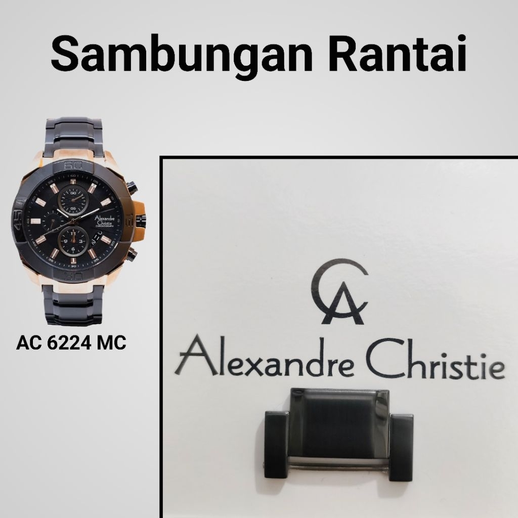 Sambungan Rantai Alexandre Christie AC 6224 MC Original