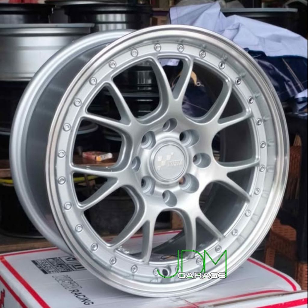 velg ssr ms3 YUSTA THAILAND ring 15 lebar 7 et 38 velg racing r15 avanza Xenia velg mobil ring 15 ve
