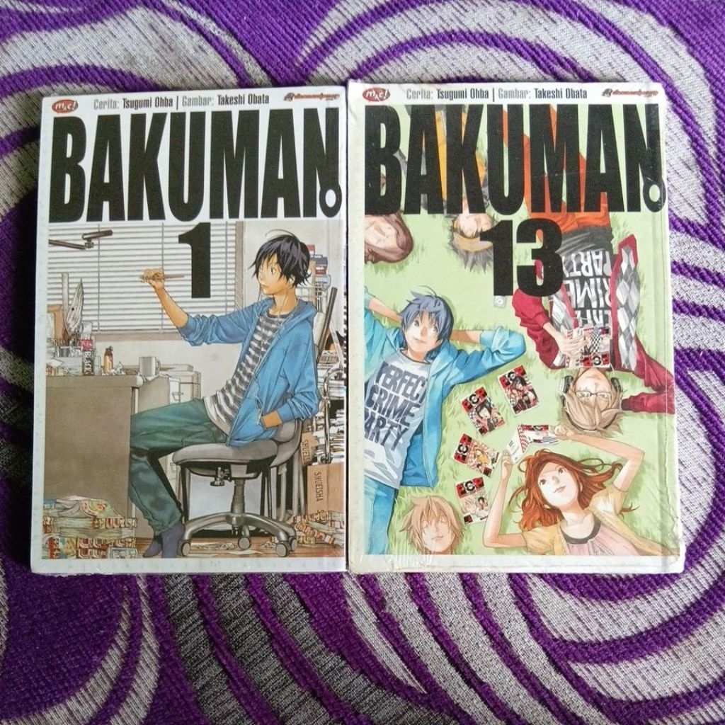 Komik Bakuman segel cabutan
