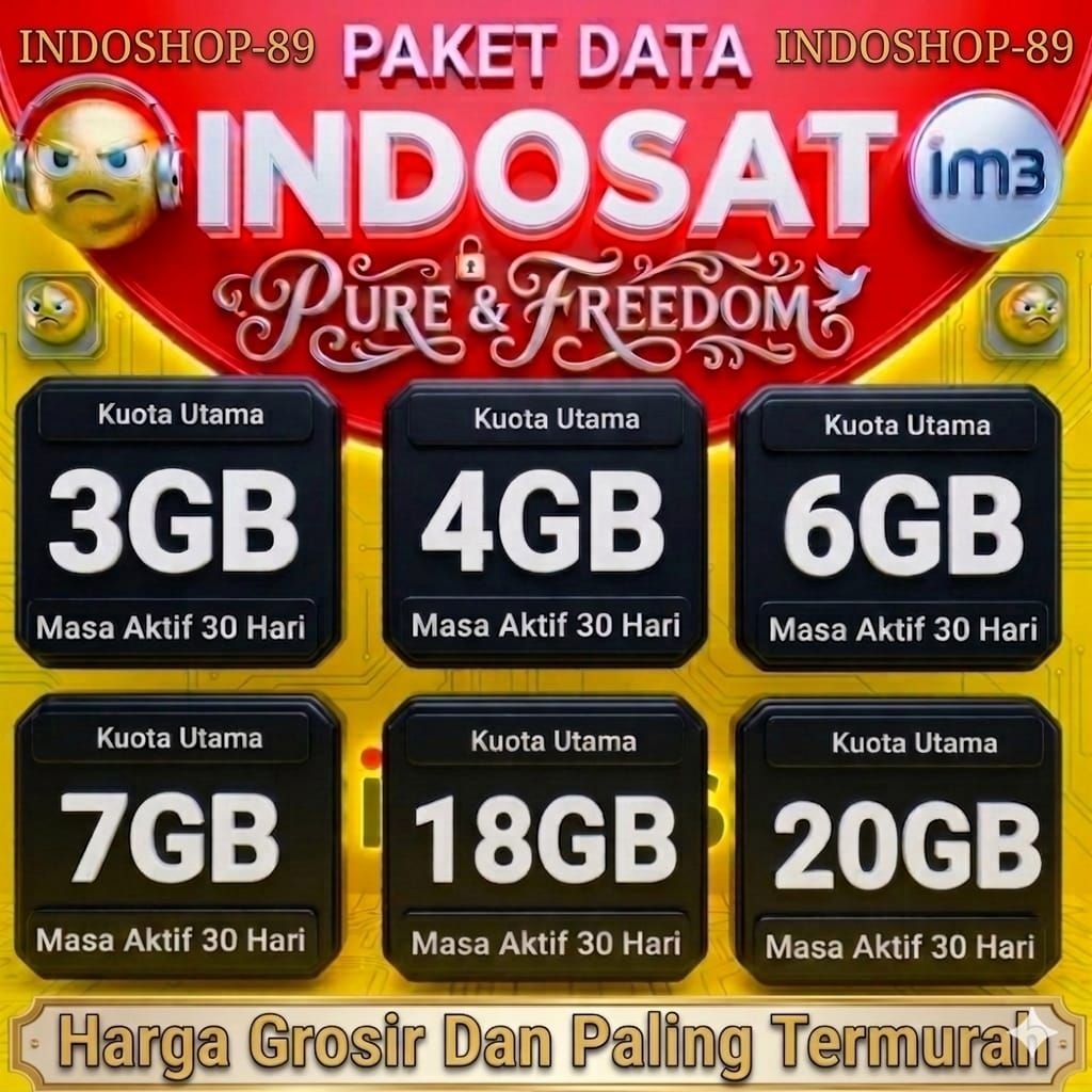 Paket Data IM3 Kuota Indosat / Kuota IM3 Murah