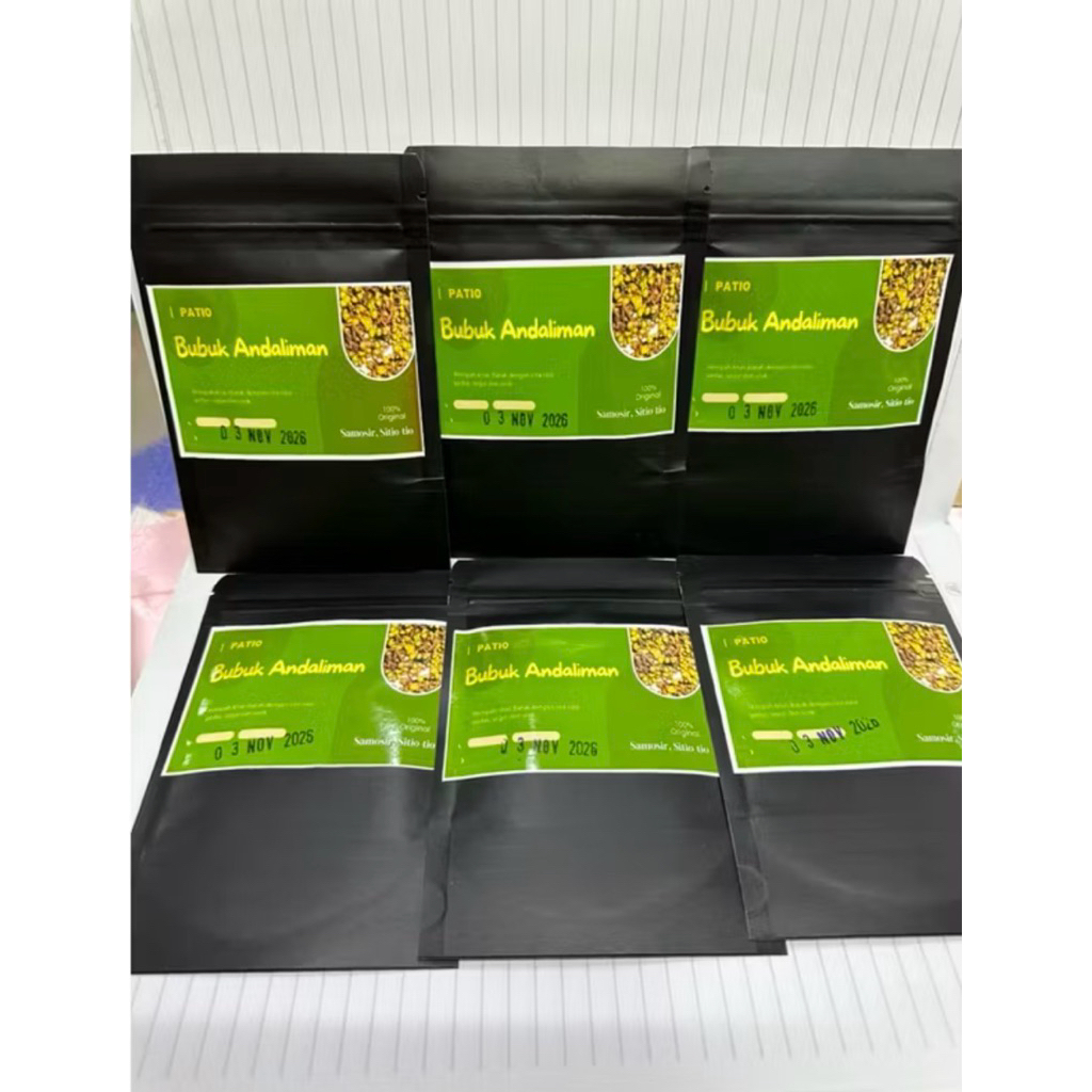 BUBUK ANDALIMAN SEGAR / BUBUK ANDALIMAN ASLI