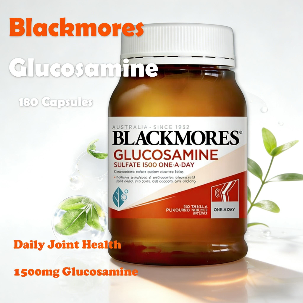 Blackmores Glucosamine Sulfate 1500mg ONE-A-DAY 180 Tablets | Nyeri Sendi & Lutut | Sendi Fleksibel 