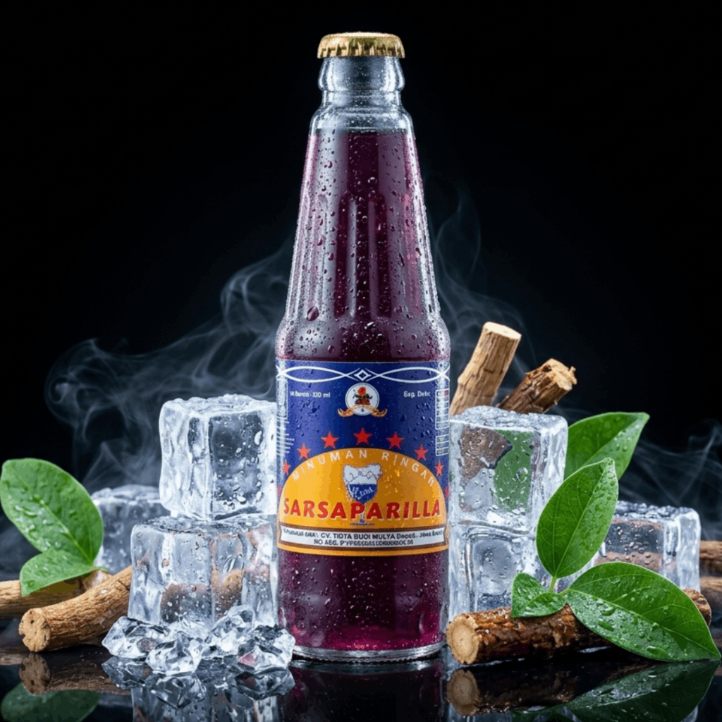 Minuman Sarsaparilla 330ml - Botol Kaca