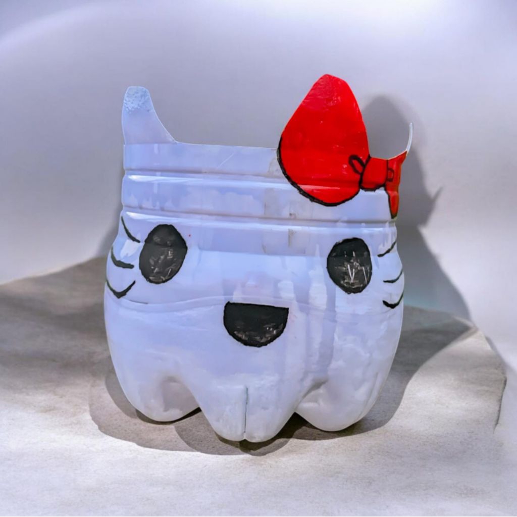 wadah pot bunga karakter kartun lucu dari galon bkas 15 litr termurahh