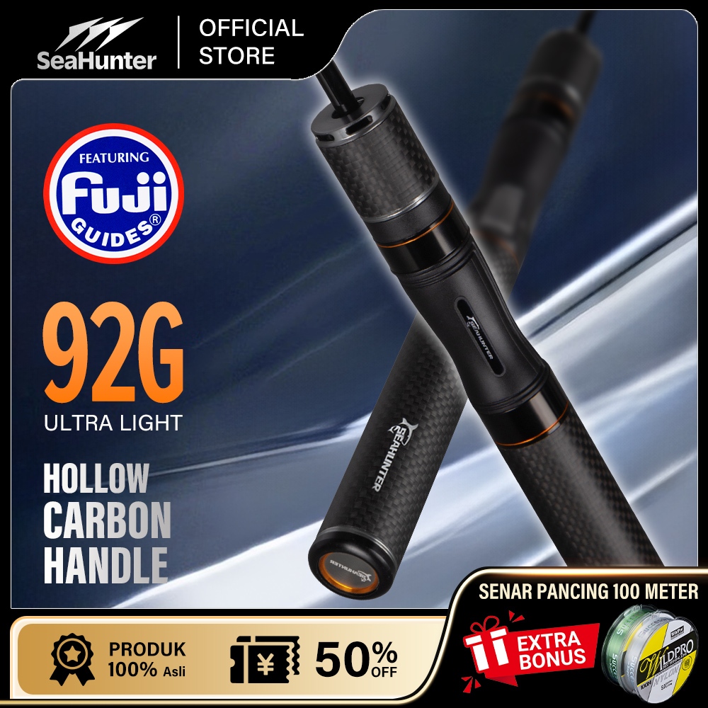 [OFFICIAL] SeaHunter Black Arrow Joran Pancing, FUJI O Joran BC Casting/Spinning 1.5M/1.68/1.8 80G B