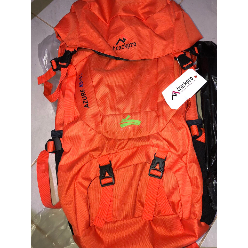 tas carrier 45 liter plus 5 liter new