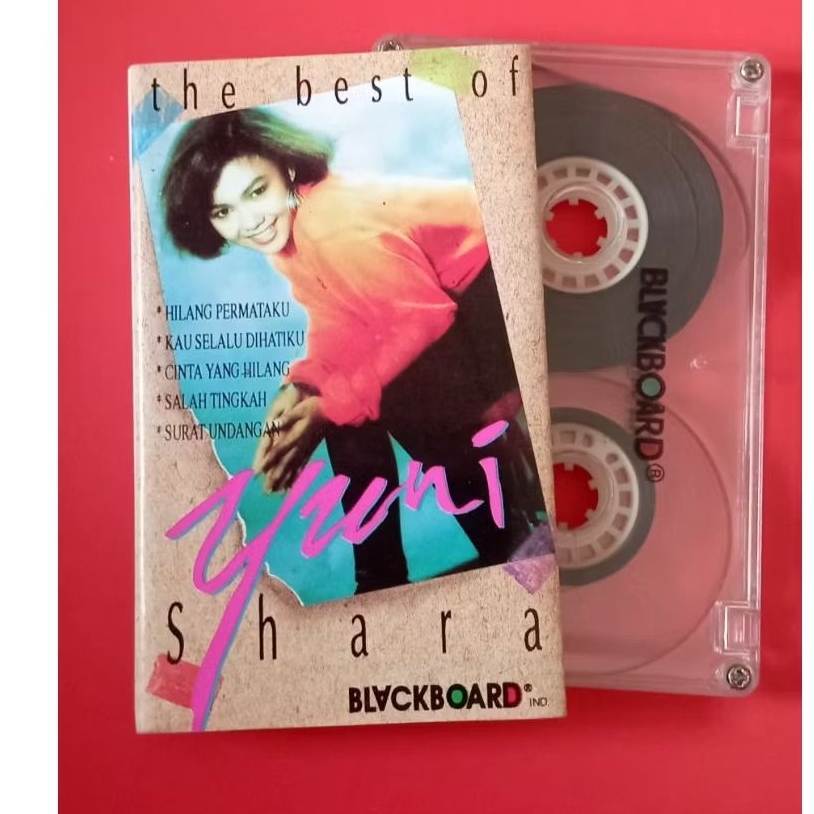 kaset pita yuni shara hilang permataku the best of