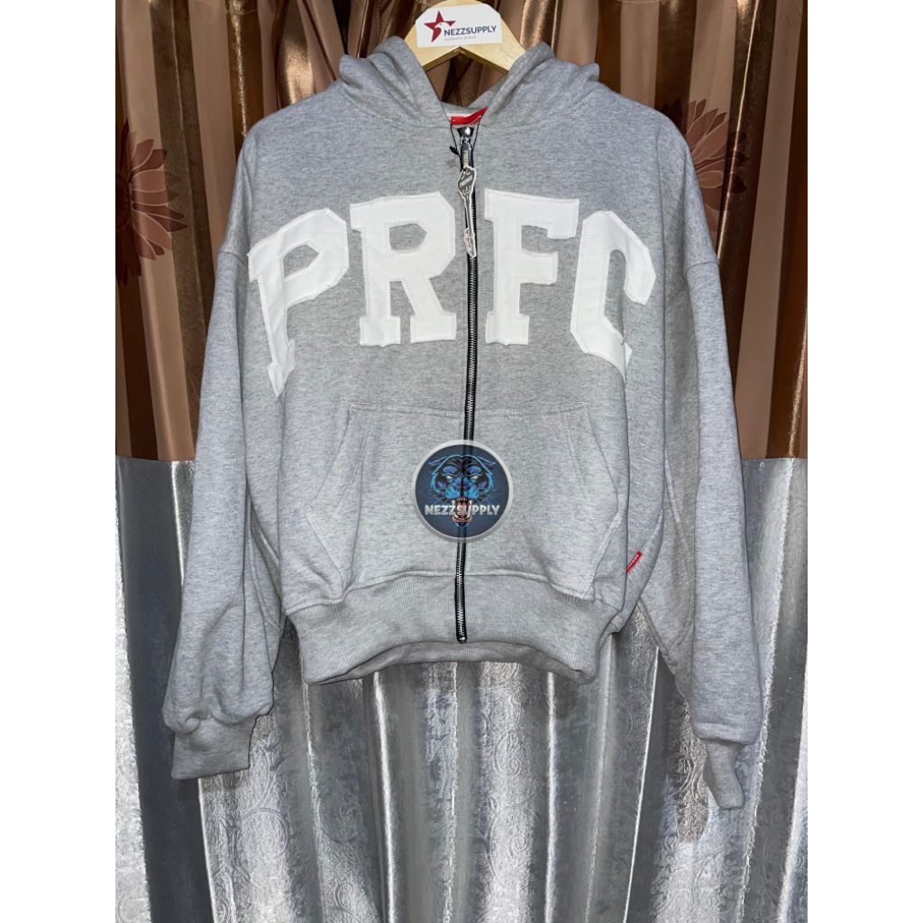 Unfinished Zip Hoodie Misty