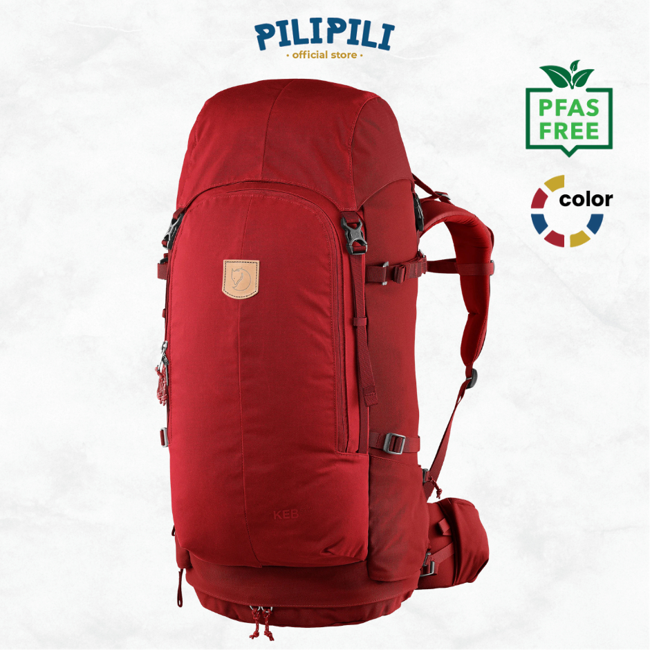 Fjallraven Keb 52 Women - Original Tas Backpack Trekking Hiking 52L Outdoor Wanita