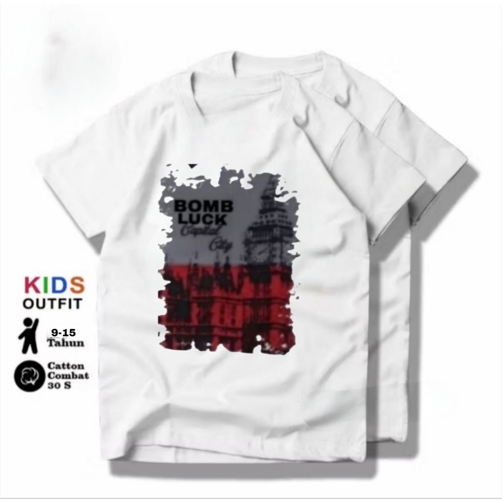 kaos anak umur 10-15 tahun kaos anak tanggung
