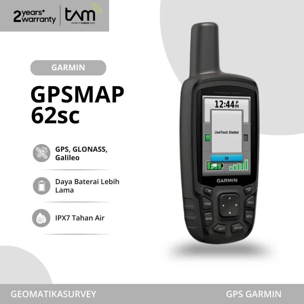 Gps Garmin 62sc Second / Gpsmap Garmin 62sc