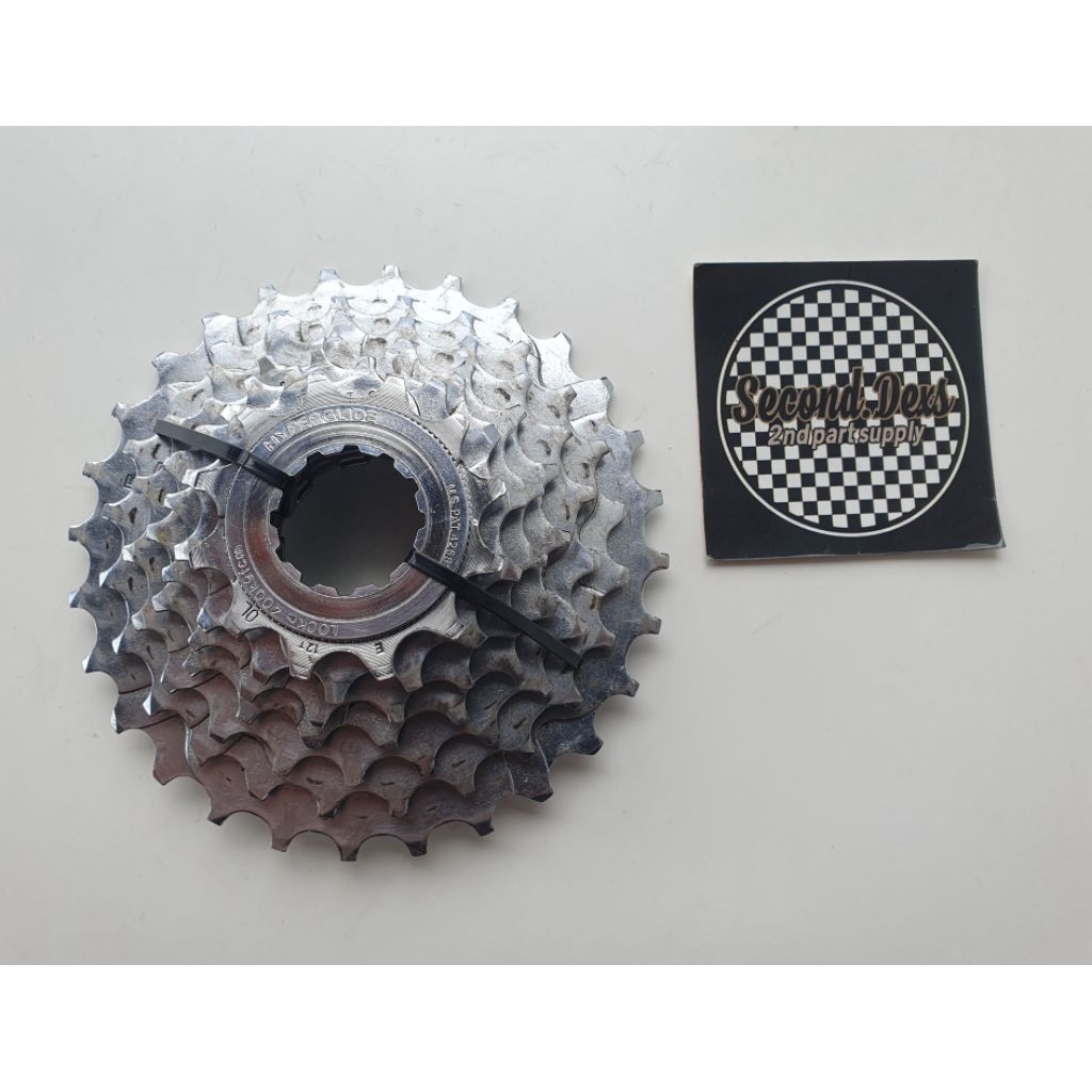 Sproket Deore XT 7speed plat merah