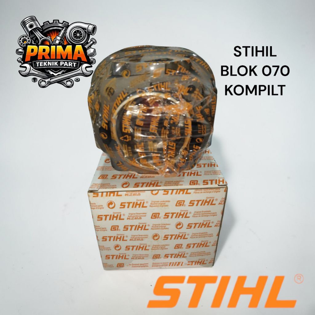 CYLINDER BLOK ASSY CHAINSAW 070 STIHL FORING SENSO STIHL 070 KOMPLIT ORIGINAL
