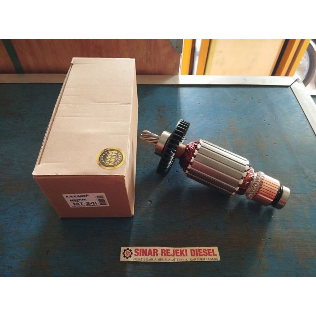 Armature Angker Mesin potong besi mesin potong besi mesin Cut Off Maktec MT241 MT 241