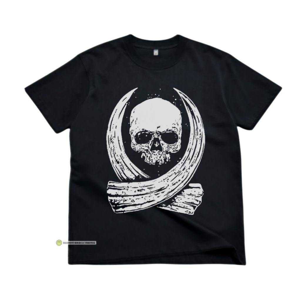 [ BTE ] Marjinal Punk T-shirt -  Kaos Marjinal Tengkorak Unisex