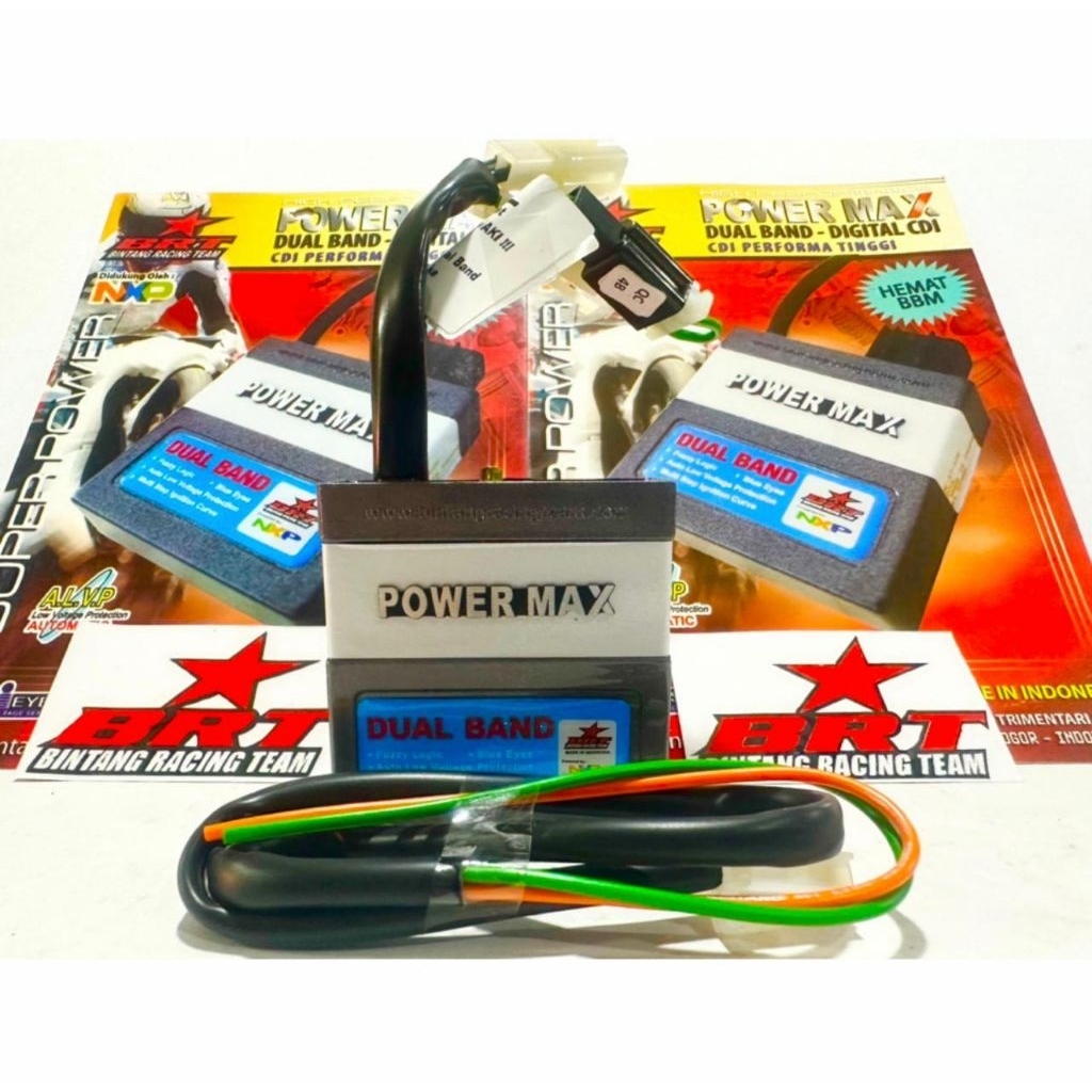 Cdi blade 110 revo absolut 110 supra helm in CDI BRT dual band power max garansi 100% asli original 