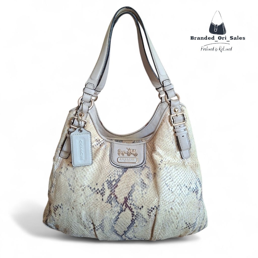 TAS COC MADISON EXOTIC EMBOSSED TOTE BAG