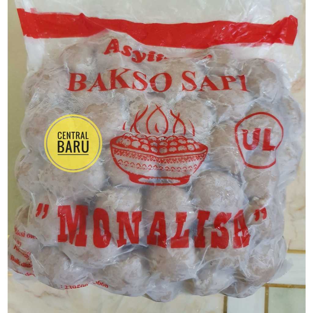 BAKSO / BASO SAPI URAT MONALISA UL ORIGINAL ISI 100 PCS