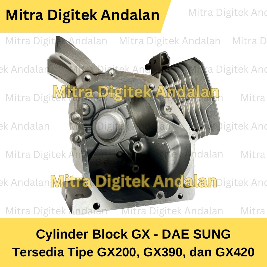 Cylinder Block GX 200 / 390 / 420 - DAE SUNG