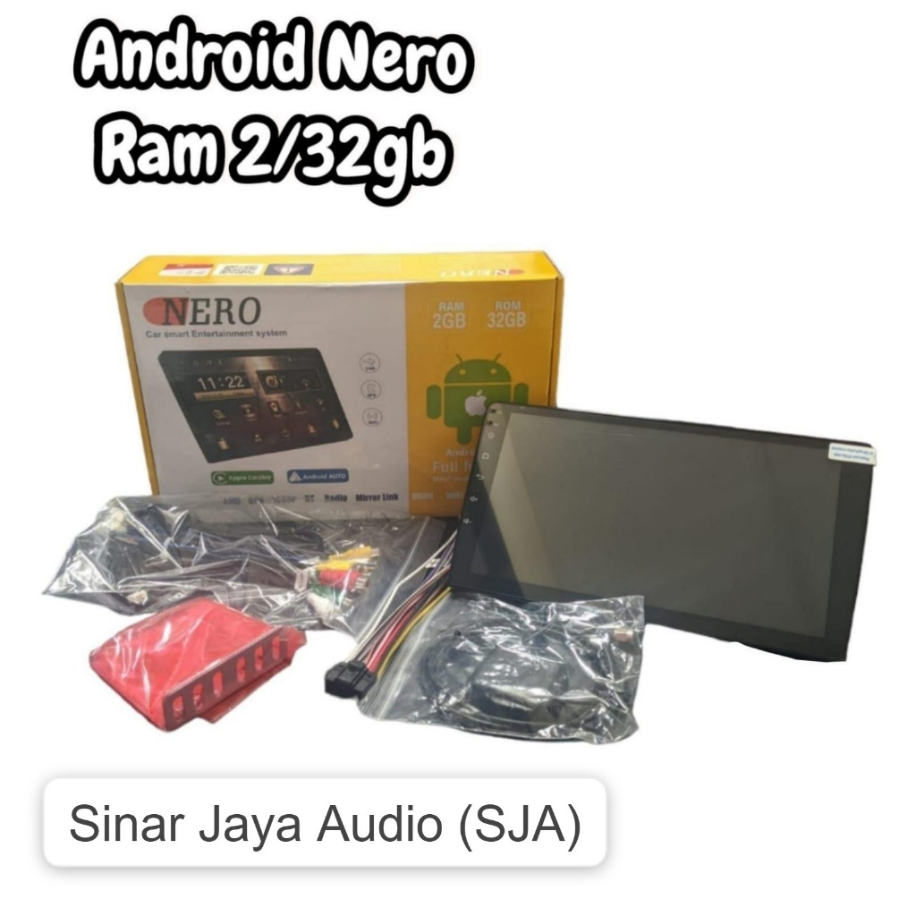 Head Unit Android Nero Nero NR-6991-9 RAM 2+32 GB