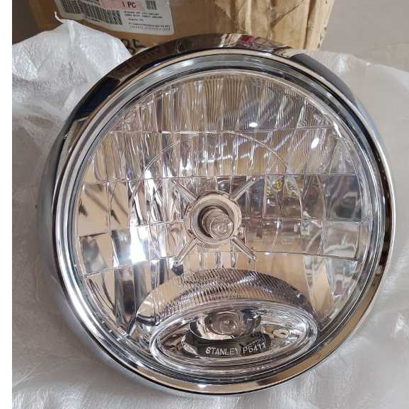 lampu depan bulat rx king scorpio ori