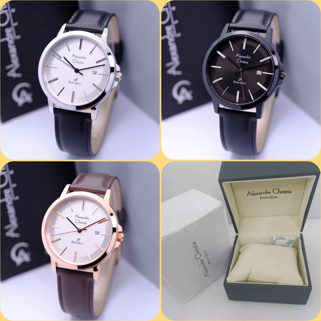 JAM TANGAN PRIA ALEXANDRE CHRISTIE AC 1036 MD / AC1036 / 1036 ORIGINAL