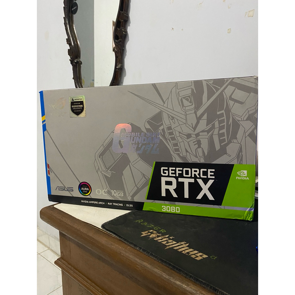 RTX 3080 10GB GDDR6X ASUS ROG STRIX GUNDAM EDITION