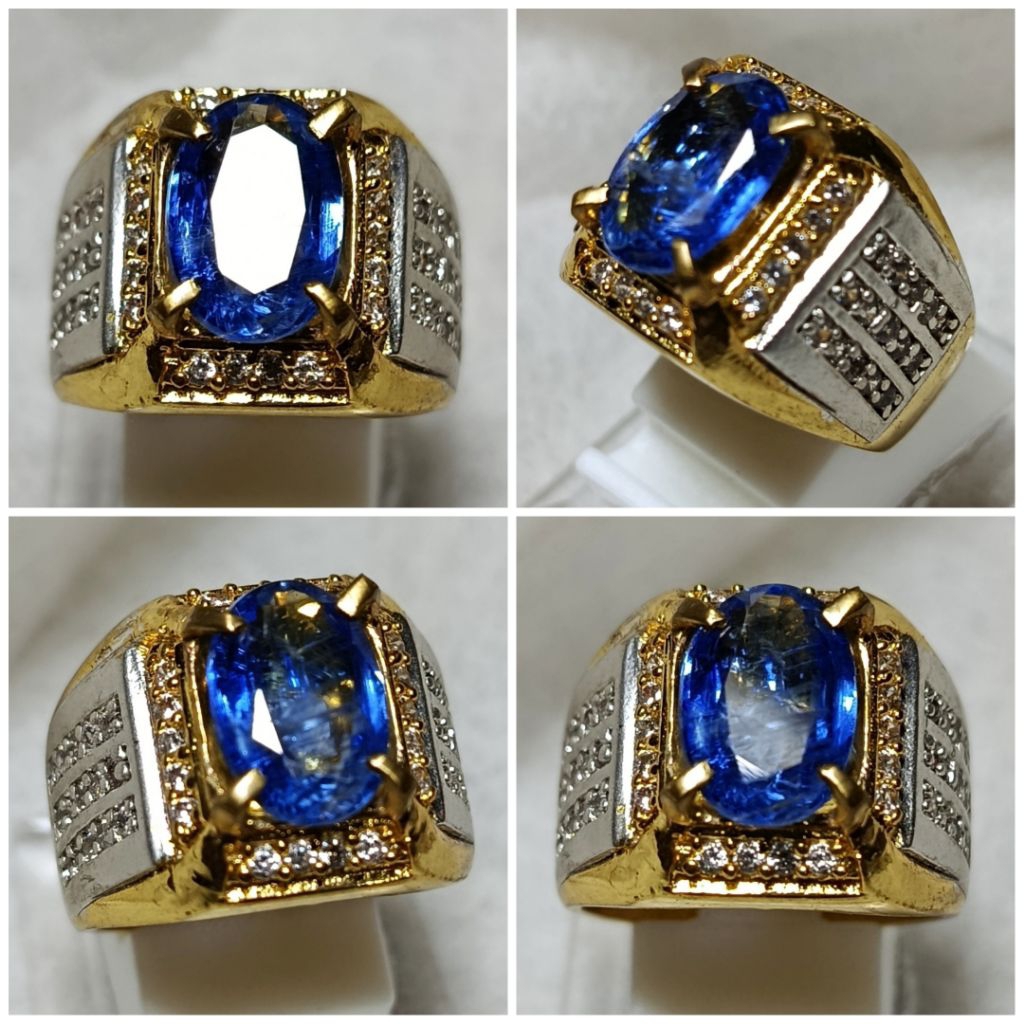 Cincin Batu Permata Kyanite