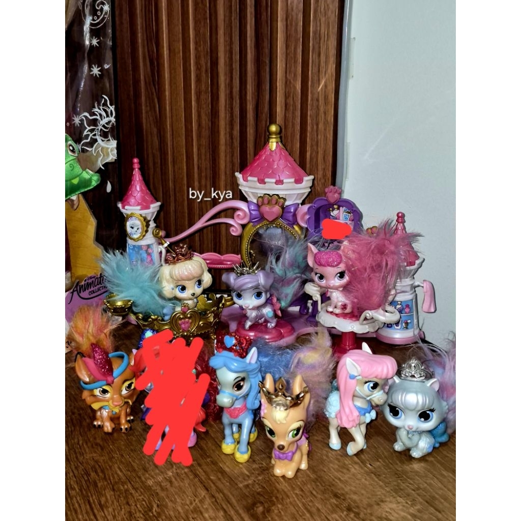 Take All Mini Figure Palace Pets Ekor panjang princess | Disney | Preloved Bekas | mainan