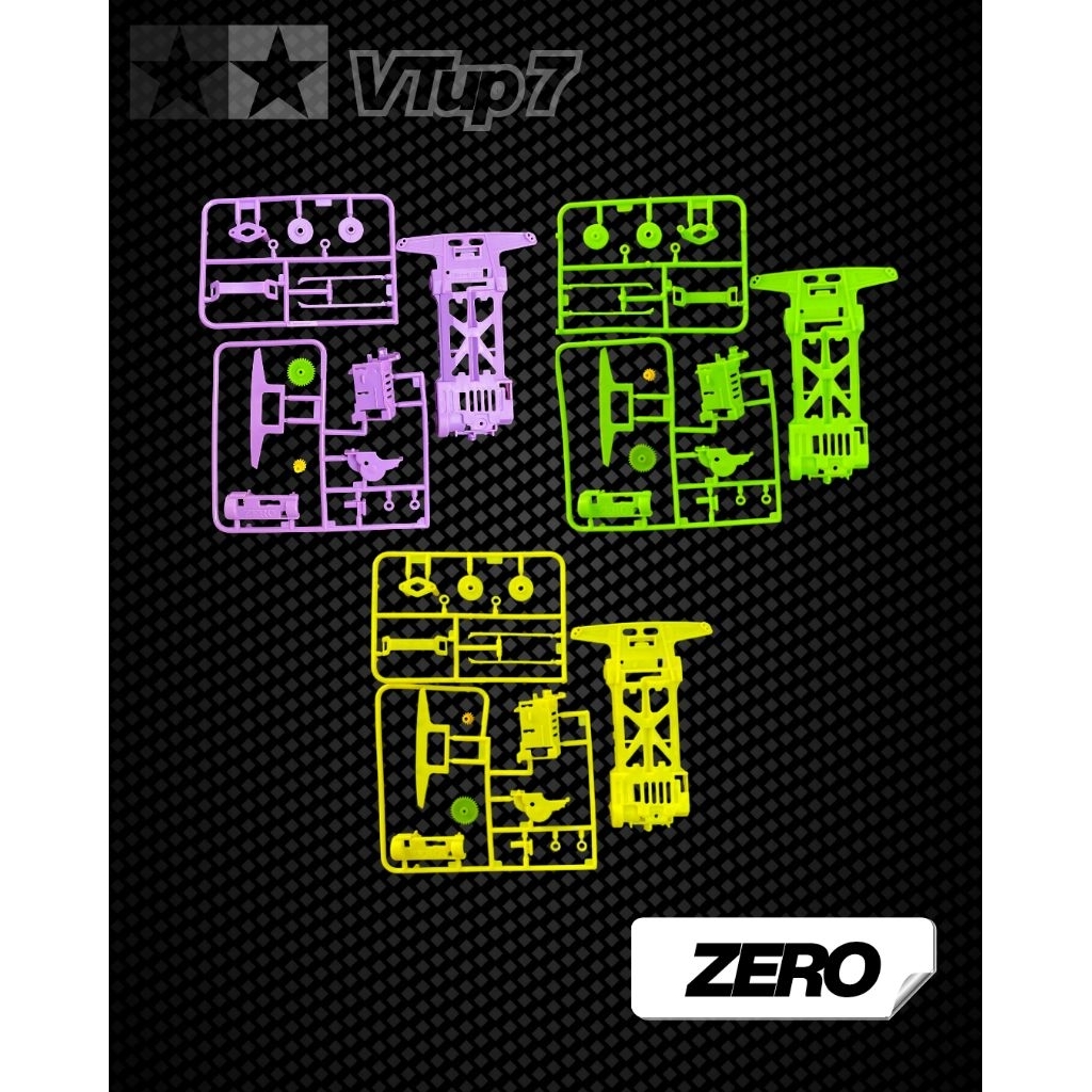 Rep Tamiya, Chassis  ZERO