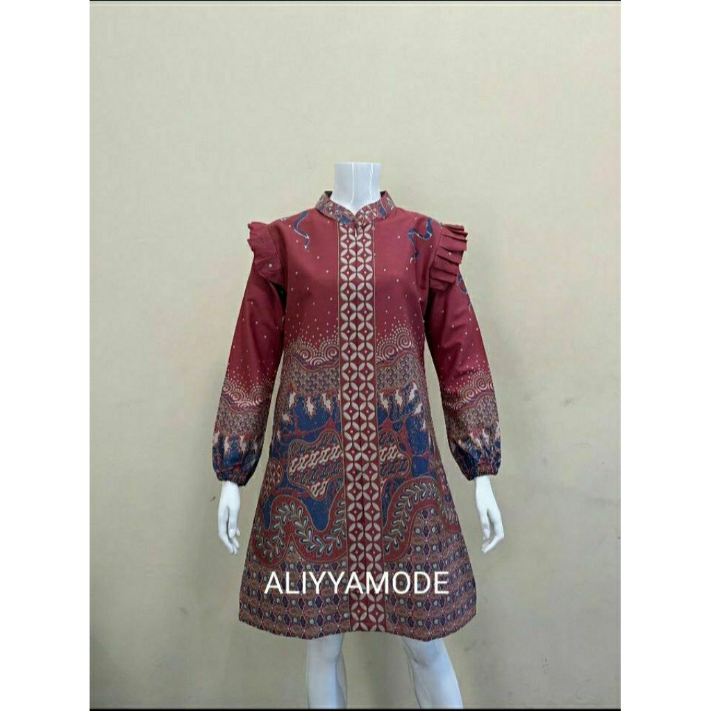Tunik Batik Solo Tunik Batik Wanita