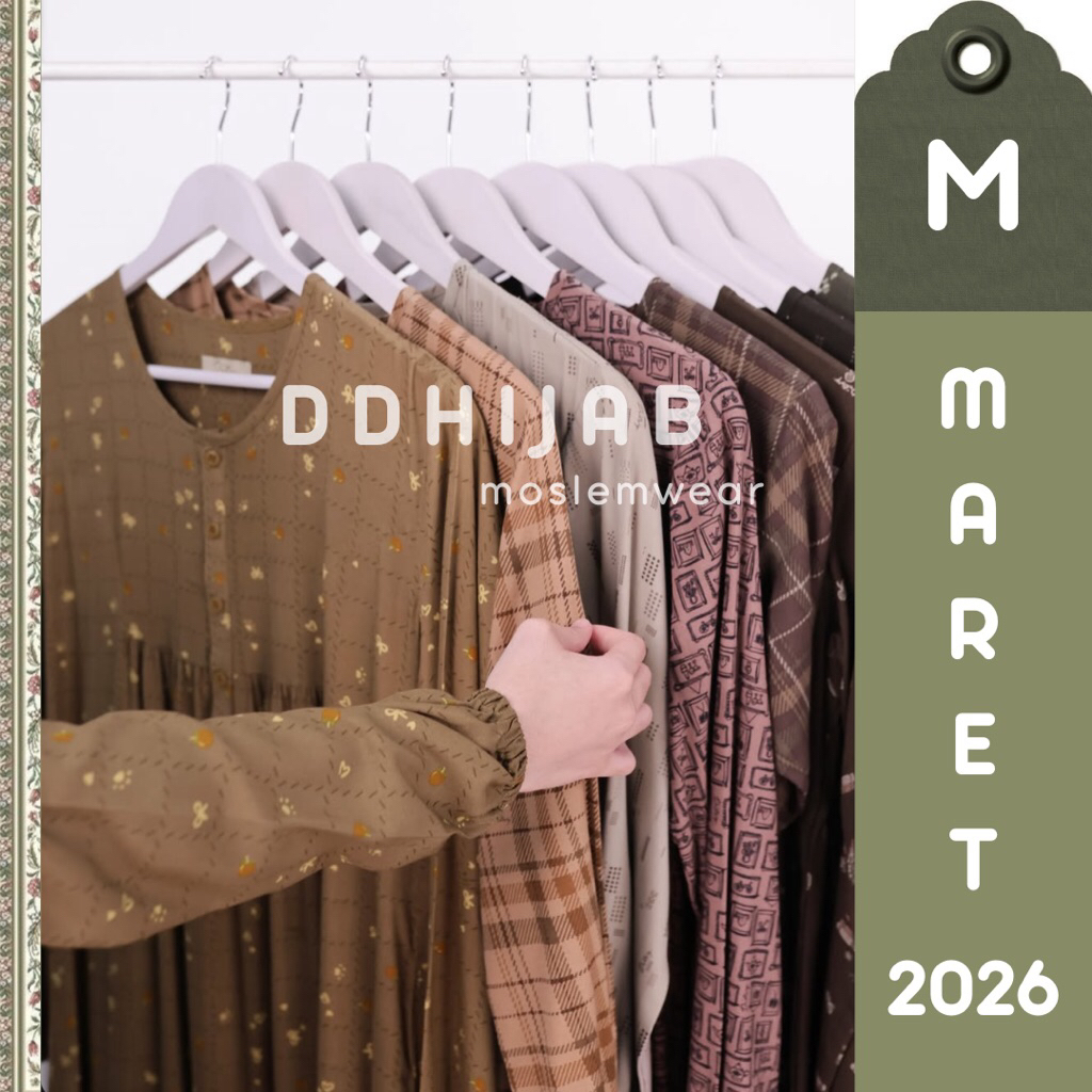 Ditsy Nightgown size (M) / Ditsy Terbaru - Daster Rumah - Daster Murah - Ditsy Official / Nienna Nil