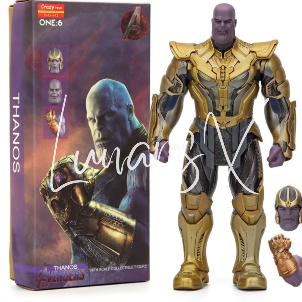 Crazy Toys Avengers Thanos Statue Figure