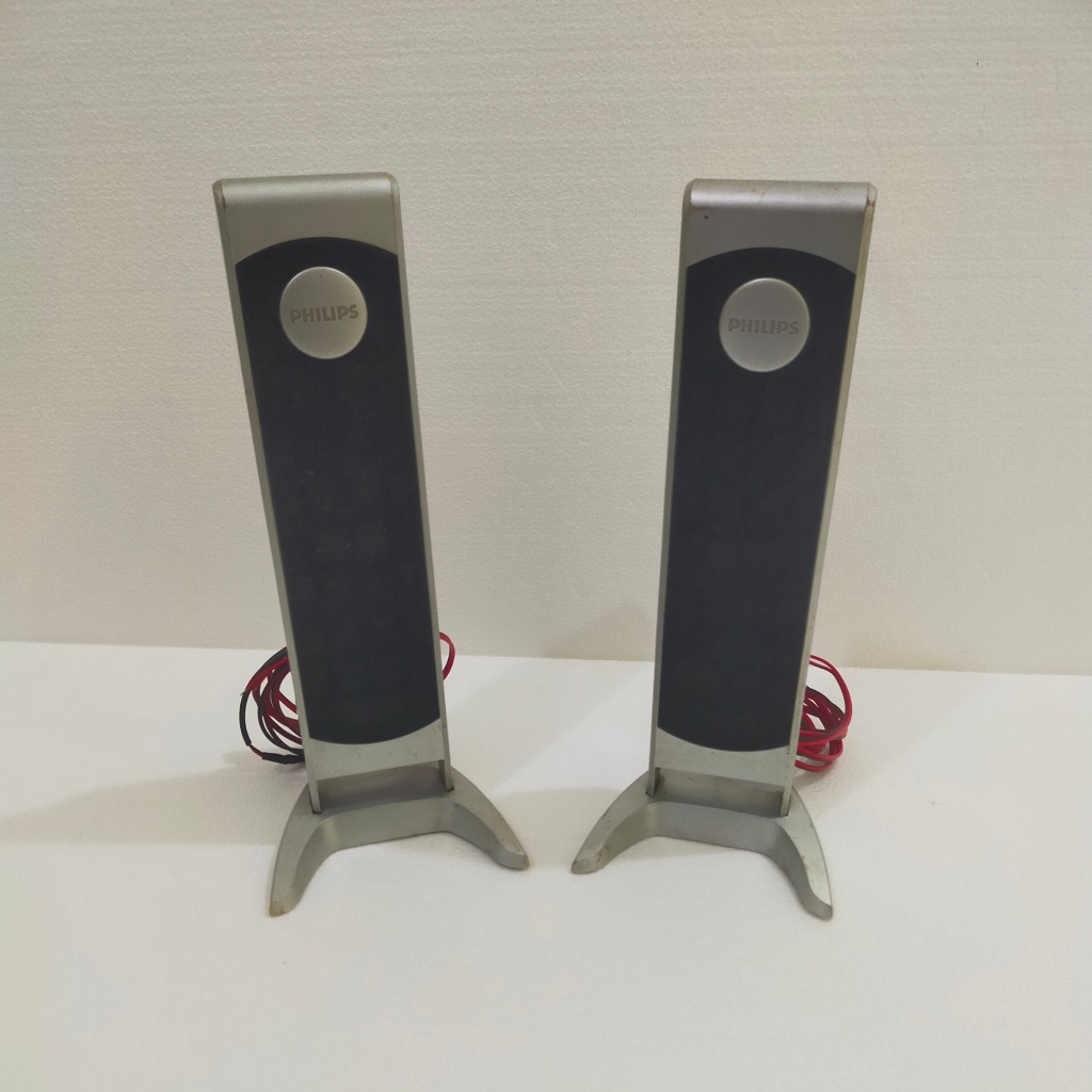 Philips Speaker Satellite Passive untuk Kualitas Suara Terbaik - Subwoofer Tidak Termasuk - Spiker