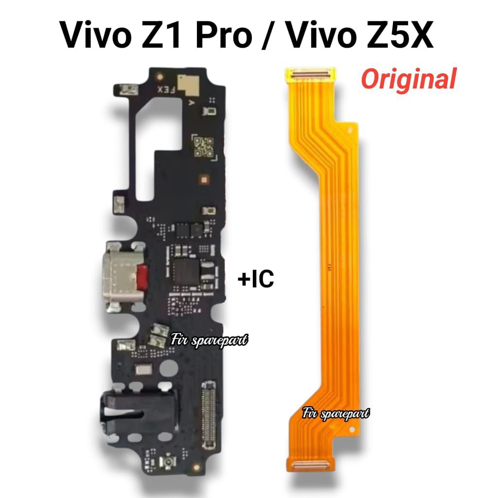 Papan Konektor Cas Vivo Z1 Pro / Z5X + Flexible Board Vivo Z1 Pro / Z5X Original