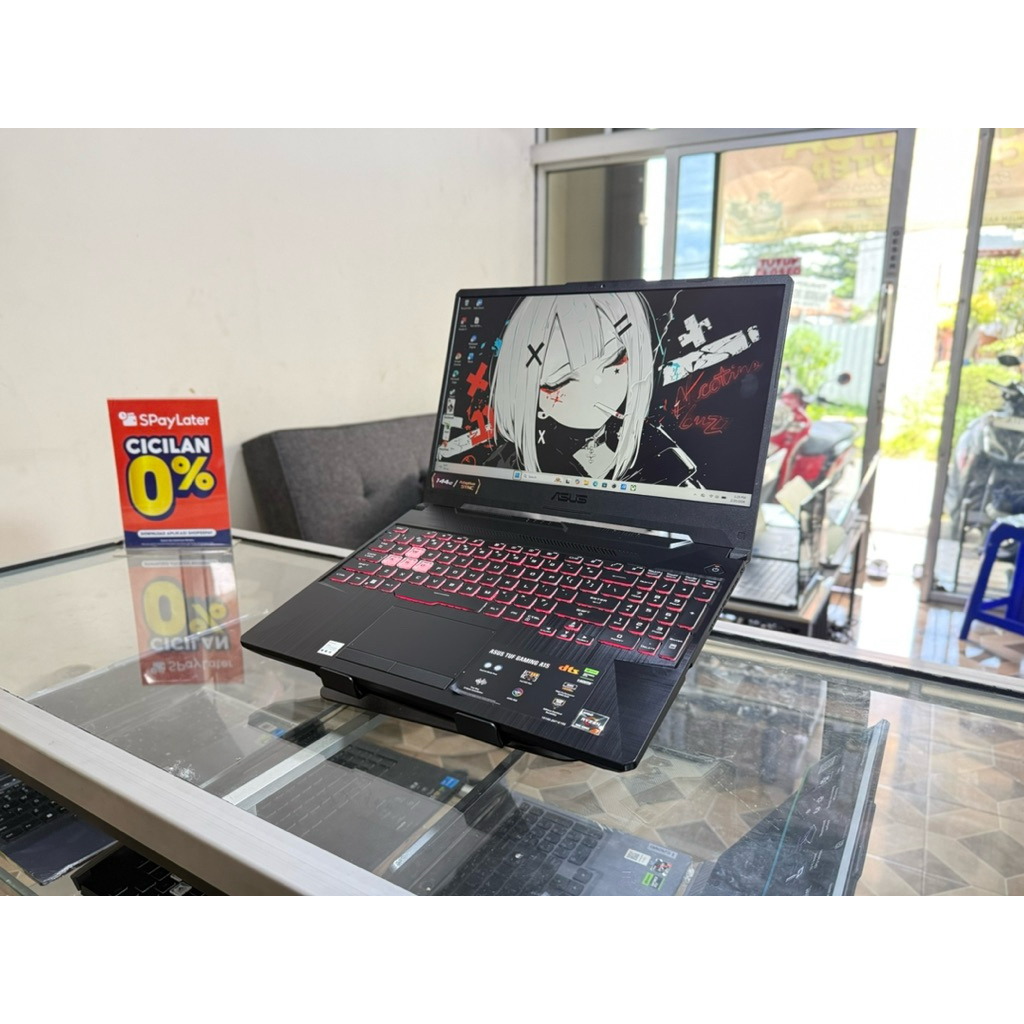 ASUS GAMING TUF RYZEN 7gen7 VGA RTX3050 GARANSI PANJNG