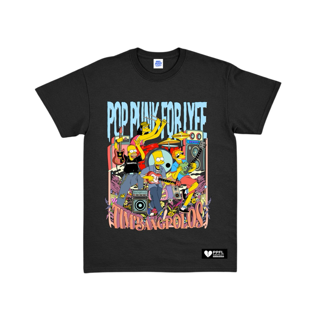 Kaos PPFL x Timbangpolos | Kaos Pop Punk for Lyfe Simsons