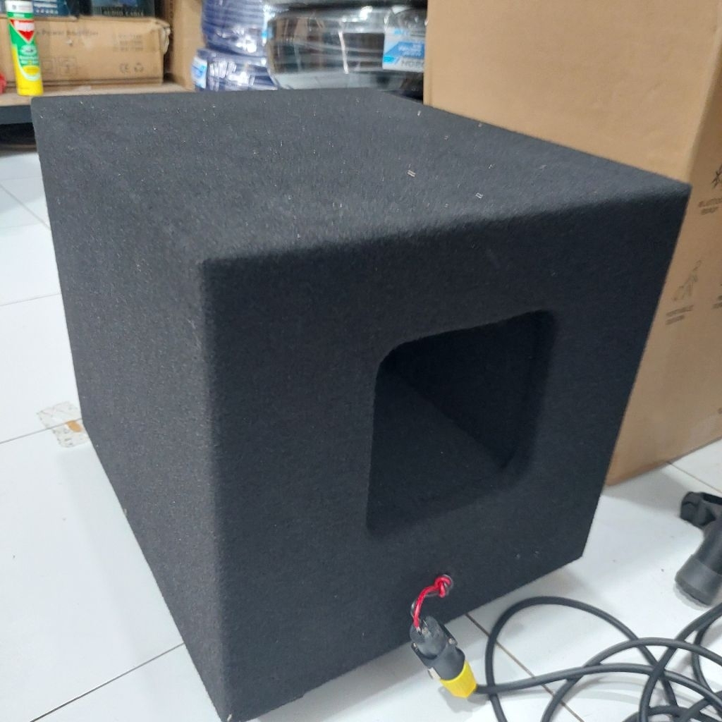 subwoofer pasif 10 inch box plus speaker subwoofer custom