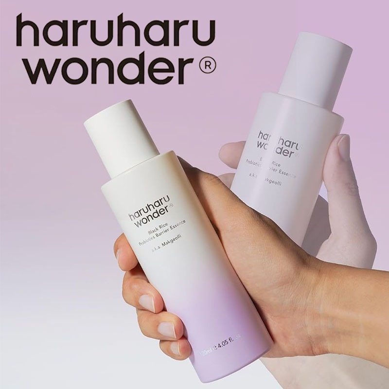 Haruharu Wonder Black Rice Probiotics Essence 120ml Melembapkan & Menenangkan Kulit