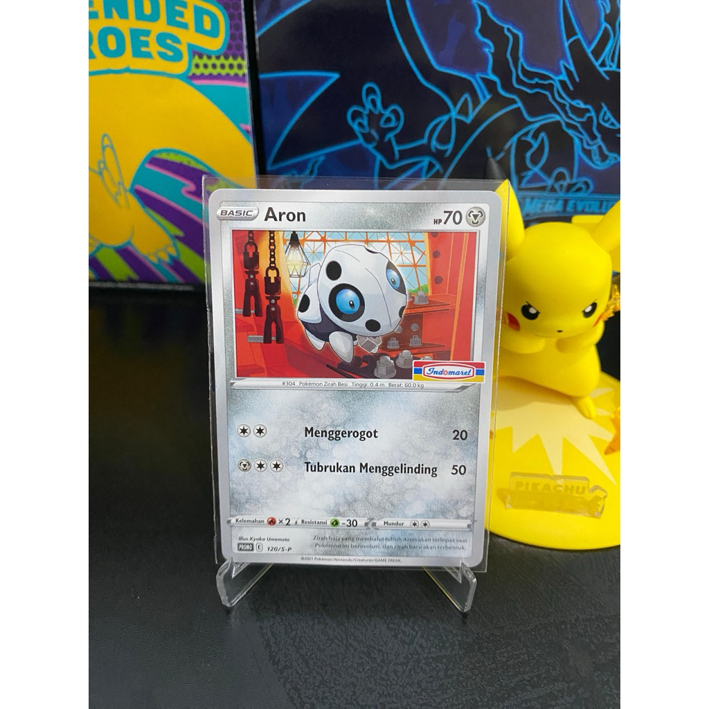 POKEMON TCG INDONESIA ARON PROMO INDOMARET 120/S-P
