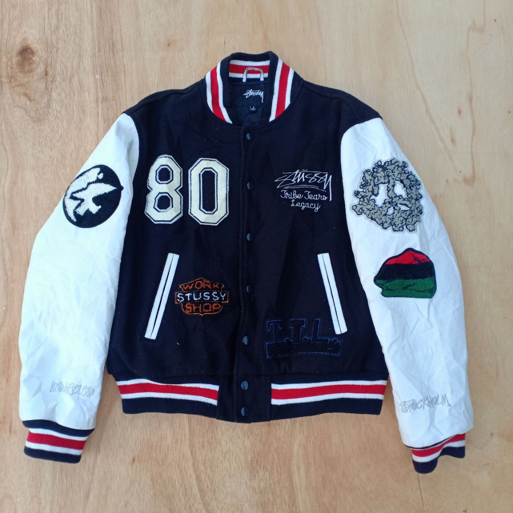 STUSSY JACKET VARSITY SECOND