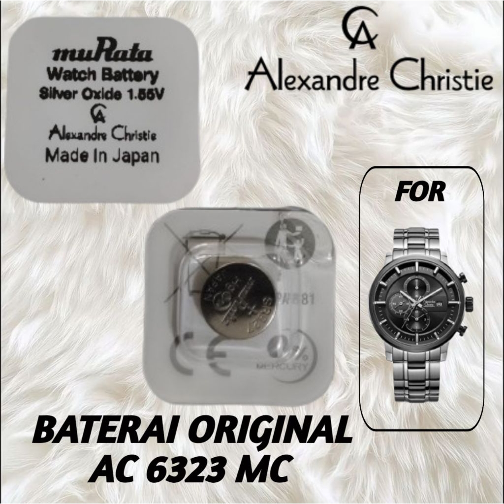 Baterai Alexandre Christie original 6323 MC